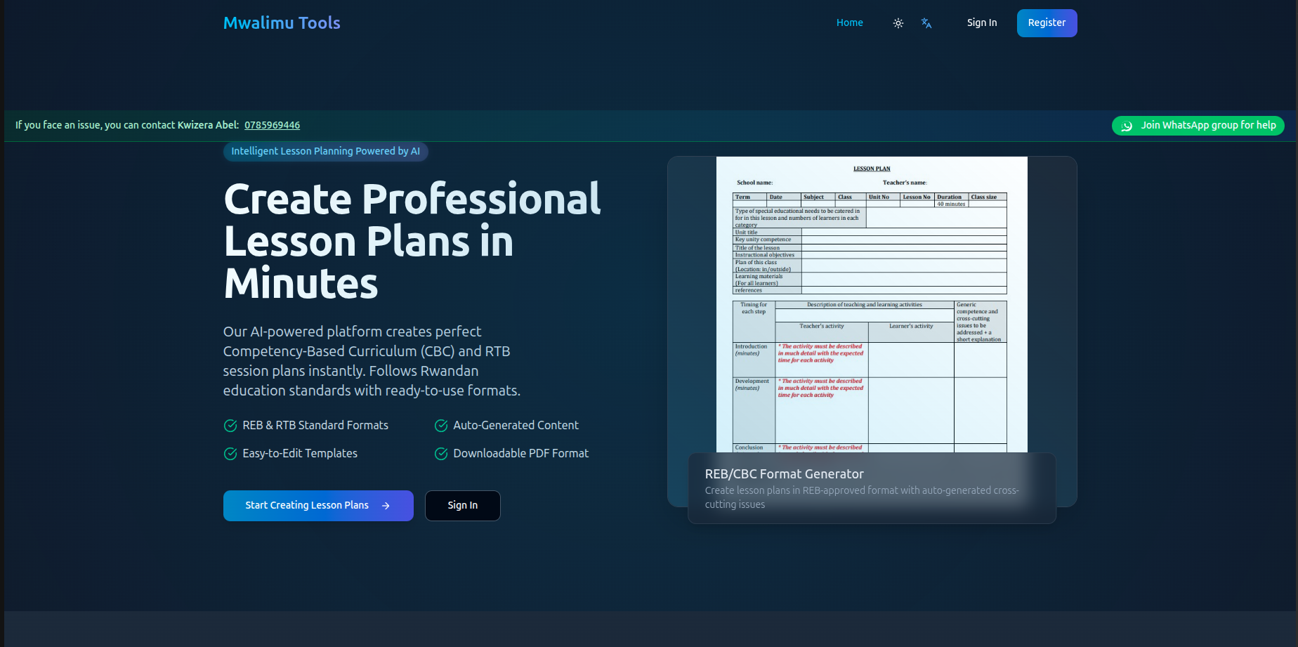 Lesson Plan Nexvecta Platform